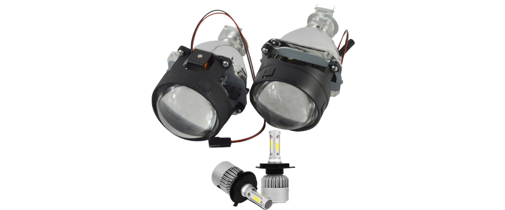 Otomotiv LED ve halojen ön ve arka farları