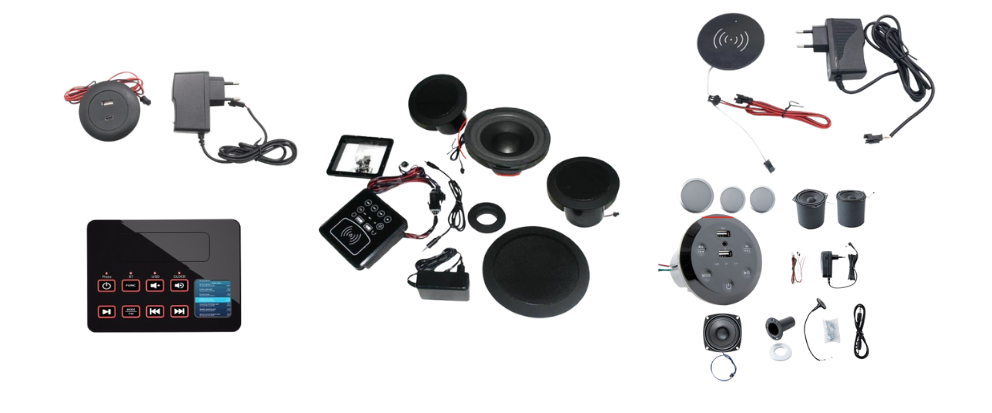 Akıllı mobilya aksesuarları - sensörlü led, usb şarj ünitesi